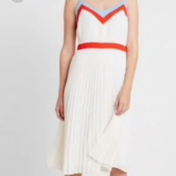 Banana Republic | Dresses | Banana Republic Pleated Midi Dress | Poshmark